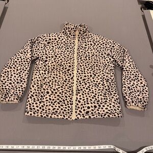 Women's Leopard Print Puffer Jacket